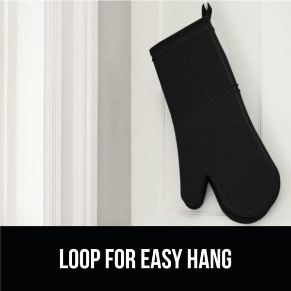 GORILLA GRIP Heat Resistant Durable Silicone Oven Mitts, BPA... - Image 9