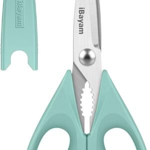 iBayam 1-Pack Kitchen Scissors All Purpose Kitchen Shears He...