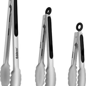 Tongs For Cooking - Heat Resistant 600 Degrees Stainless Ste...