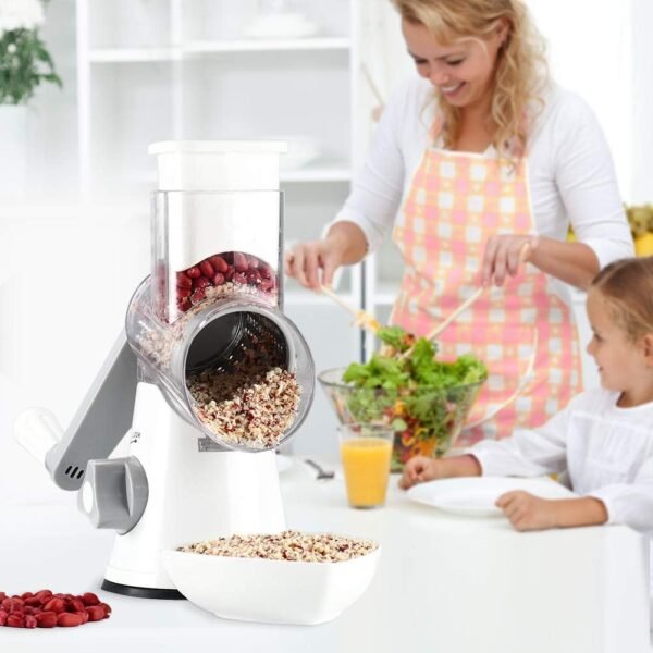 Ourokhome Rotary Cheese Grater Hand Crank, Kitchen Shredder ... - Image 9