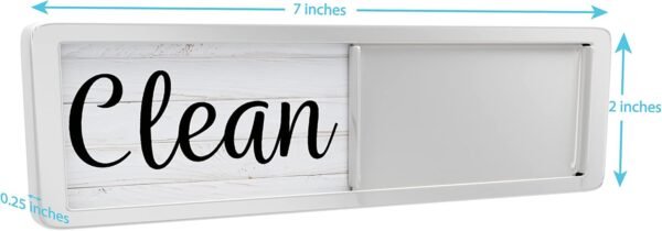 Dishwasher Magnet Clean Dirty Sign, Clean Dirty Magnet for D... - Image 4