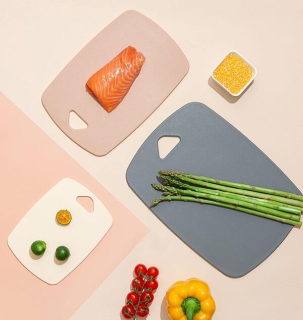 Cutting Boards for Kitchen,Plastic Cutting Board Set of 3, T... - Image 9