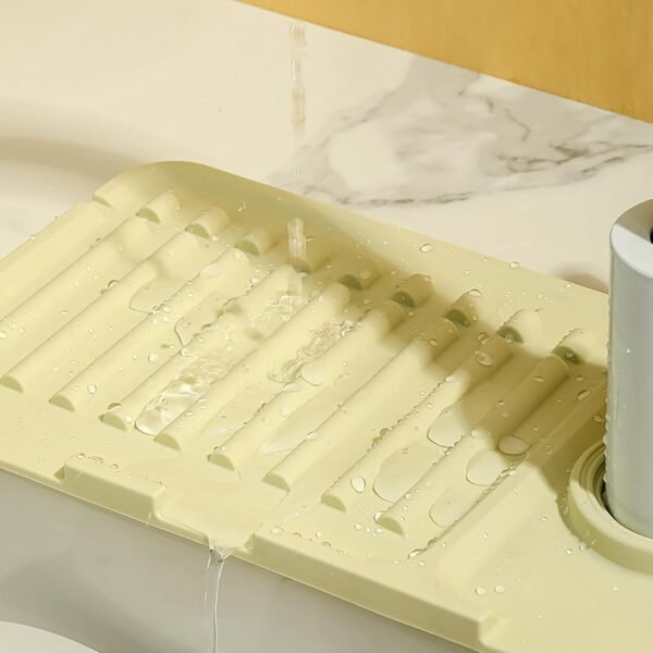 Faucet Mat for Kitchen Sink - 2024 Upgraded Premium Silicone... - Image 3