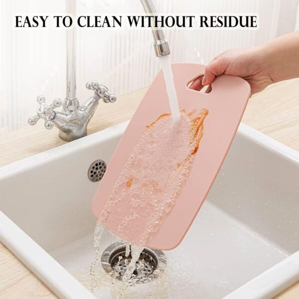 Cutting Boards for Kitchen,Plastic Cutting Board Set of 3, T... - Image 5