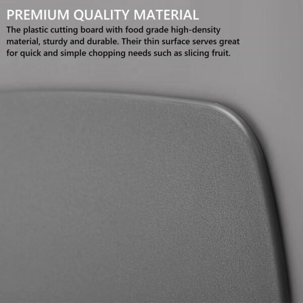 Cutting Boards for Kitchen,Plastic Cutting Board Set of 3, T... - Image 4