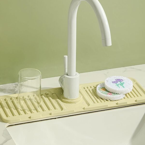 Faucet Mat for Kitchen Sink - 2024 Upgraded Premium Silicone... - Image 5