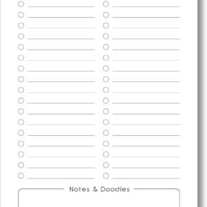 Evercio Food & Sh*t Grocery List Magnetic Notepad for Refrig...