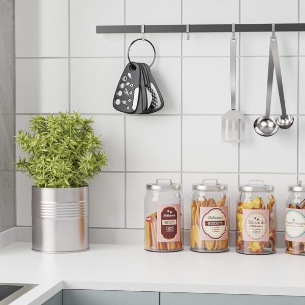 Kitchen Unique Gadgets Set 6 Pieces, Space Saving, Cheese Gr... - Image 9