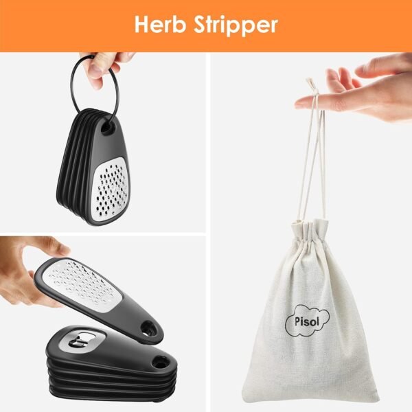 Kitchen Unique Gadgets Set 6 Pieces, Space Saving, Cheese Gr... - Image 8