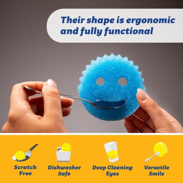 Scrub Daddy Color Sponges - Scratch-Free Multipurpose Dish S... - Image 4