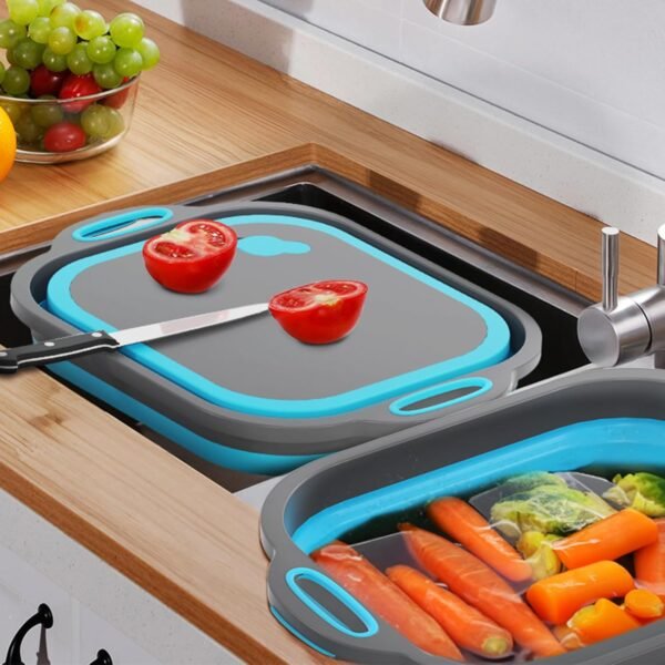 Collapsible Cutting Board,HI NINGER Camping cutting board wi... - Image 6