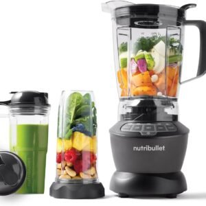 nutribullet Full-Size Blender Combo 1200W – NBF50500 - Dark ...