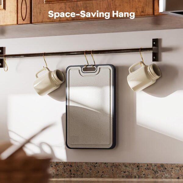 Stainless Steel Cutting Board for Kitchen, Titanium Metal Cu... - Image 7