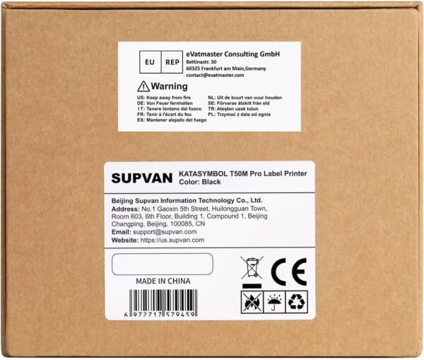 SUPVAN T50M Pro Bluetooth Label Maker Machine with 4 Tapes, ... - Image 12
