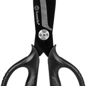 Sunnecko Kitchen Scissors All Purpose Heavy Duty Scissors Ti...