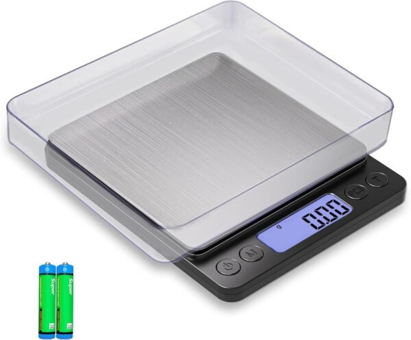 Small Gram Scale, Digital Kitchen Food Scale for Food Ounces...