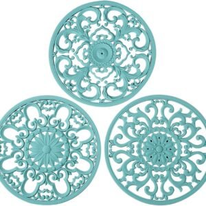 Extra Thick Silicone Trivet Mat for Hot Dishes, Hot Pots and...