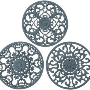 Extra Thick Silicone Trivet Mat for Hot Dishes, Hot Pots and...