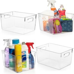 ClearSpace Clear Plastic Storage Bins – Pantry Organizers & ...