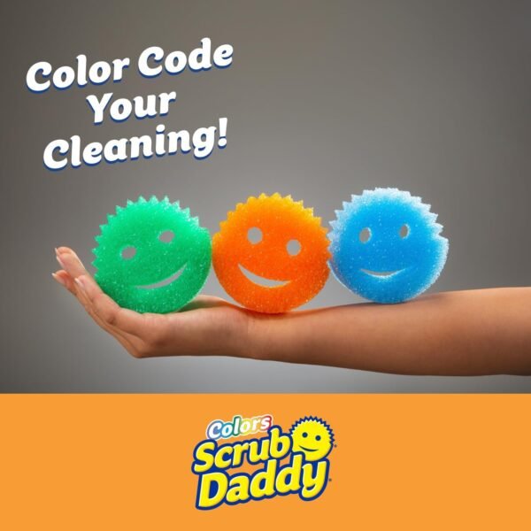 Scrub Daddy Color Sponges - Scratch-Free Multipurpose Dish S... - Image 2