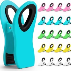 20 Pack Chip Clips, Bag Clips, Chip Clips Bag Clips Food Cli...