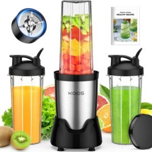 KOIOS Blender for Smoothies,Personal Blender for Shakes and ...