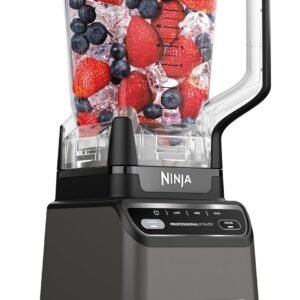 Ninja BR201AMZ Professional Blender 2.0, 1200 Watts, Auto-iQ...
