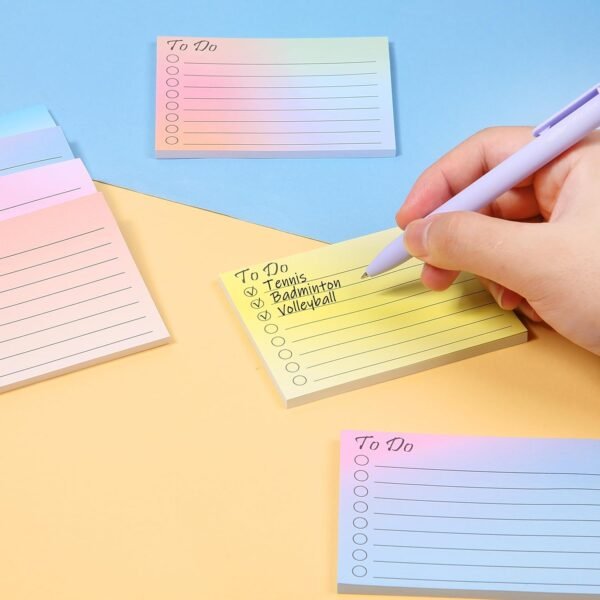 Mr. Pen- to Do List Sticky Notes, 3"x4", 900 Sheets, Gradien... - Image 6