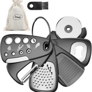 Kitchen Unique Gadgets Set 6 Pieces, Space Saving, Cheese Gr...