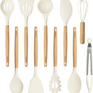 CAROTE Silicone Cooking Utensils Set, Kitchen Utensils Set 1...