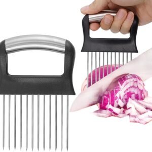 Suuker Onion Holder for Slicing, Large Onion Cutter Vegetabl...