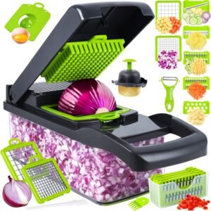 Vegetable Chopper, Pro Onion Chopper, 14 in 1Multifunctional...