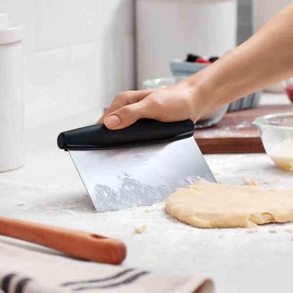 OXO Good Grips Stainless Steel Bench Scraper & Chopper, Doug... - Image 8