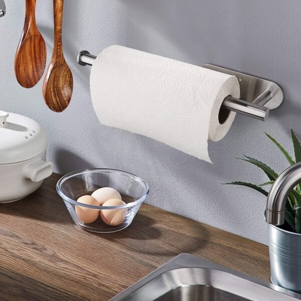 Paper Towel Holders for Kitchen,Paper Towels Bulk- Self-Adhe... - Image 3