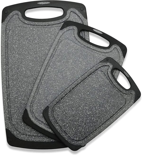 Cutting Boards for Kitchen, Large-Small Cutting Board Set of...