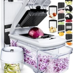 Fullstar All-in-1 Vegetable Chopper and Mandoline Slicer for...