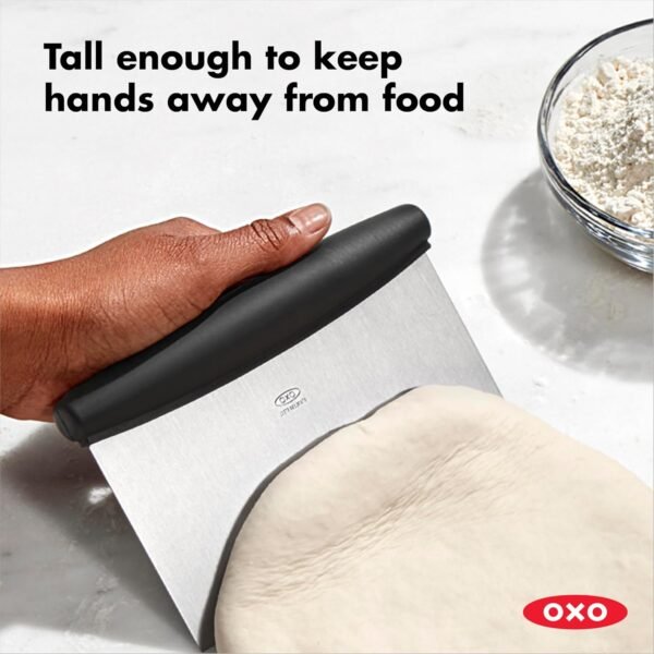 OXO Good Grips Stainless Steel Bench Scraper & Chopper, Doug... - Image 5