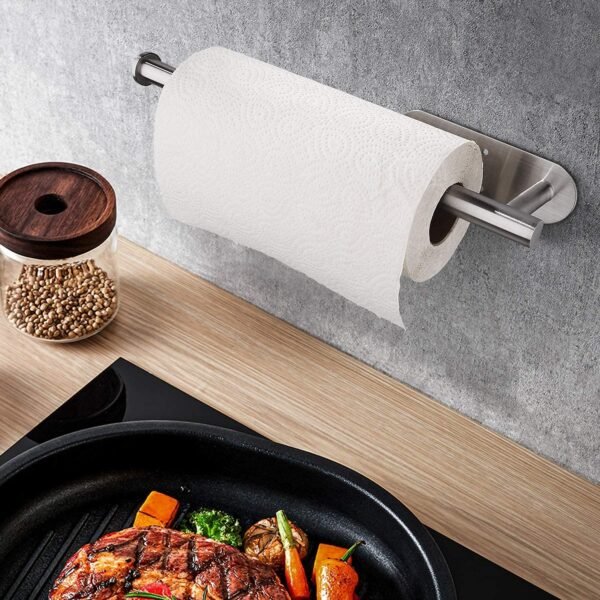 Paper Towel Holders for Kitchen,Paper Towels Bulk- Self-Adhe... - Image 4