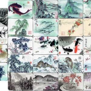 Chinese Writing Brush Style Fridge Magnets Refrigerator Magn...