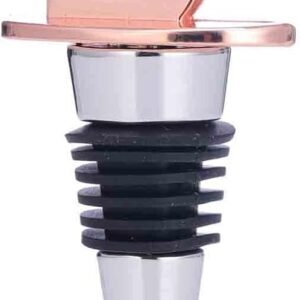 Wine Stoppers,Reusable Wine Bottle Stoppers,Rose Gold Platin...