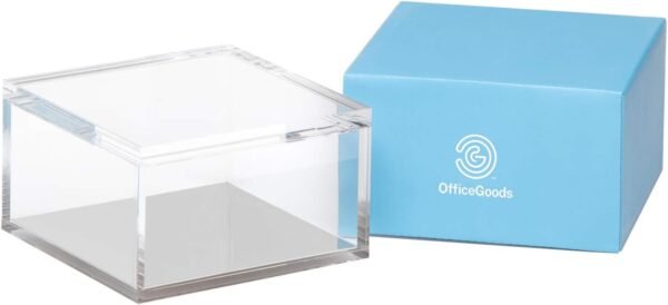 OfficeGoods Acrylic Desk Organizer w/Silver Base – Functiona... - Image 9