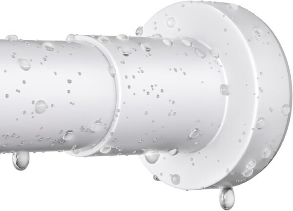 Shower Curtain Rod 36-98 Inches (3-8.2ft) Non Rust Adjustabl...