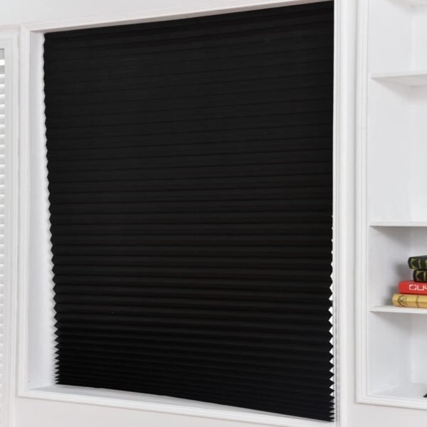 Temporary Blinds, Vertical Pleated Blinds No Drilling Self A... - Image 3