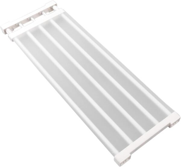Expandable Closet Tension Shelf, PP Steel Tube Adjustable Wa...