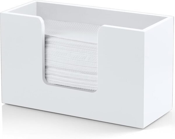 Paper Towel Dispenser Countertop, Wooden Bathroom Paper Towe...