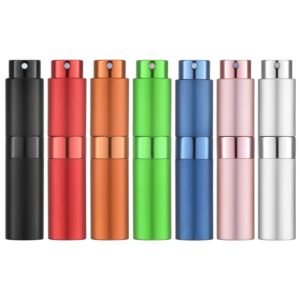 LISAPACK Atomizer Perfume 8ML Spray Bottle for Travel (7PCS)...