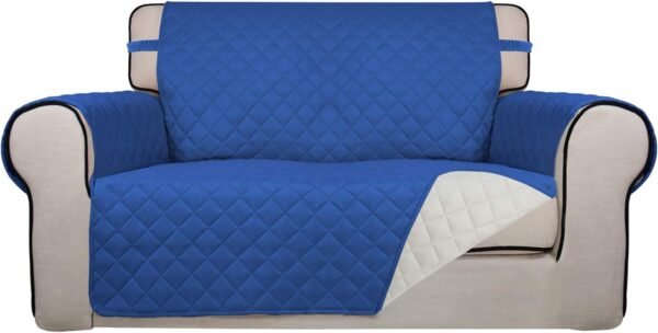 PureFit Reversible Quilted Sofa Cover, Water Resistant Slipc...