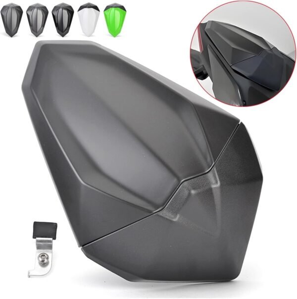 Motorcycle Pillion Passenger Rear Seat Cover Cowl Fairing Fi... - Image 2