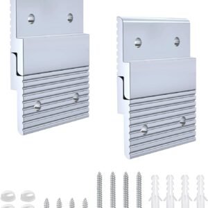 2 inch French Cleat Picture Hanger, Aluminum Mirror Hanging ...