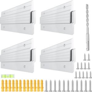 French Cleat Hanger 30 inch - 4 Pairs Heavy Duty Aluminum Al...